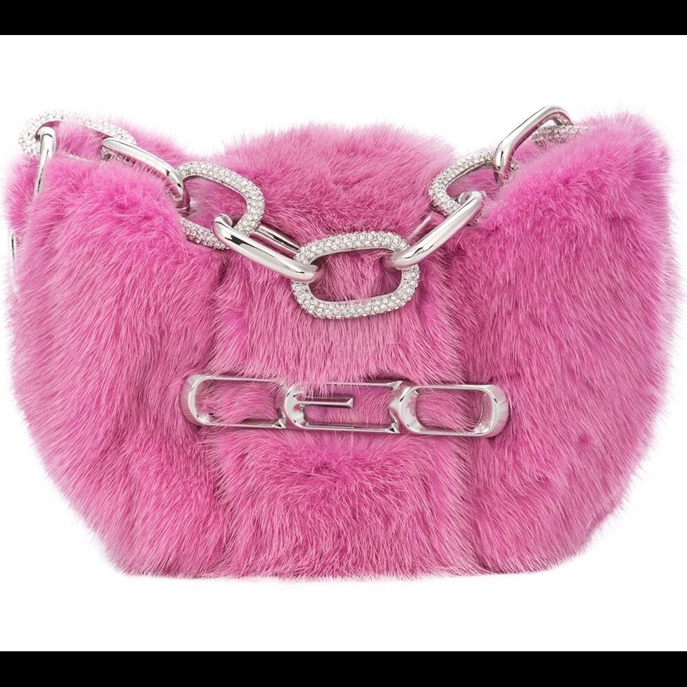NEW Alexander Wang CEO Mink Fur Bag MSRP$1,295